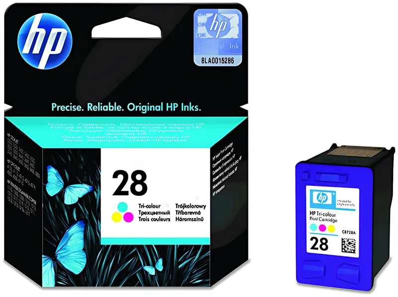 HP C8728AE/28 Druckkopfpatrone color, 240 Seiten ISO/IEC 24711 8ml