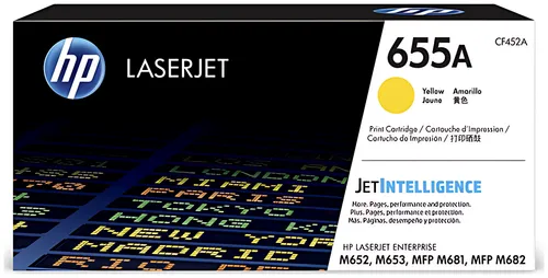 HP CF452A/655A Tonerkartusche gelb, 10.500 Seiten ISO/IEC 19752