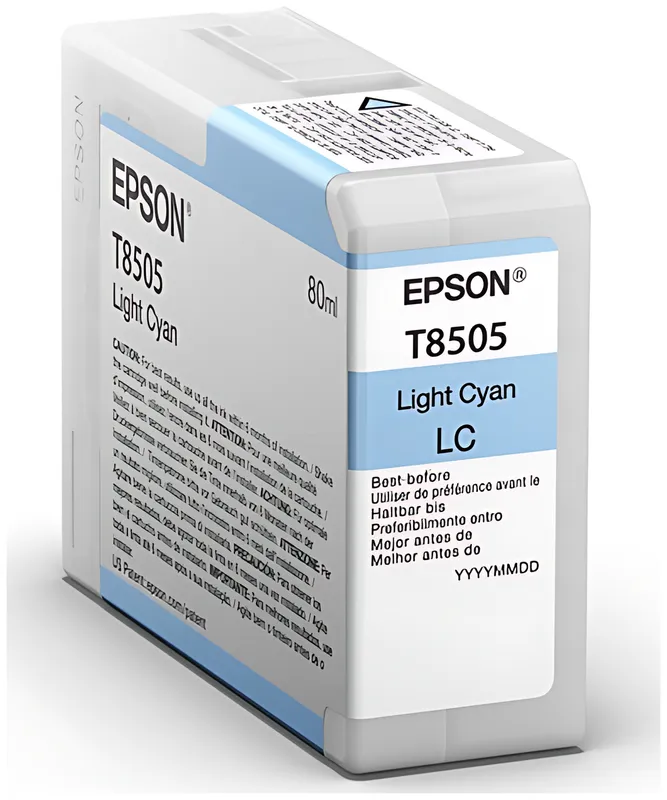 Epson C13T850500/T8505 Tintenpatrone cyan hell 80ml