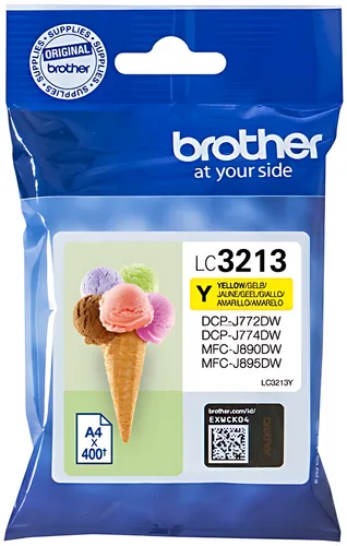 Brother LC-3213Y Tintenpatrone gelb, 400 Seiten ISO/IEC 19752