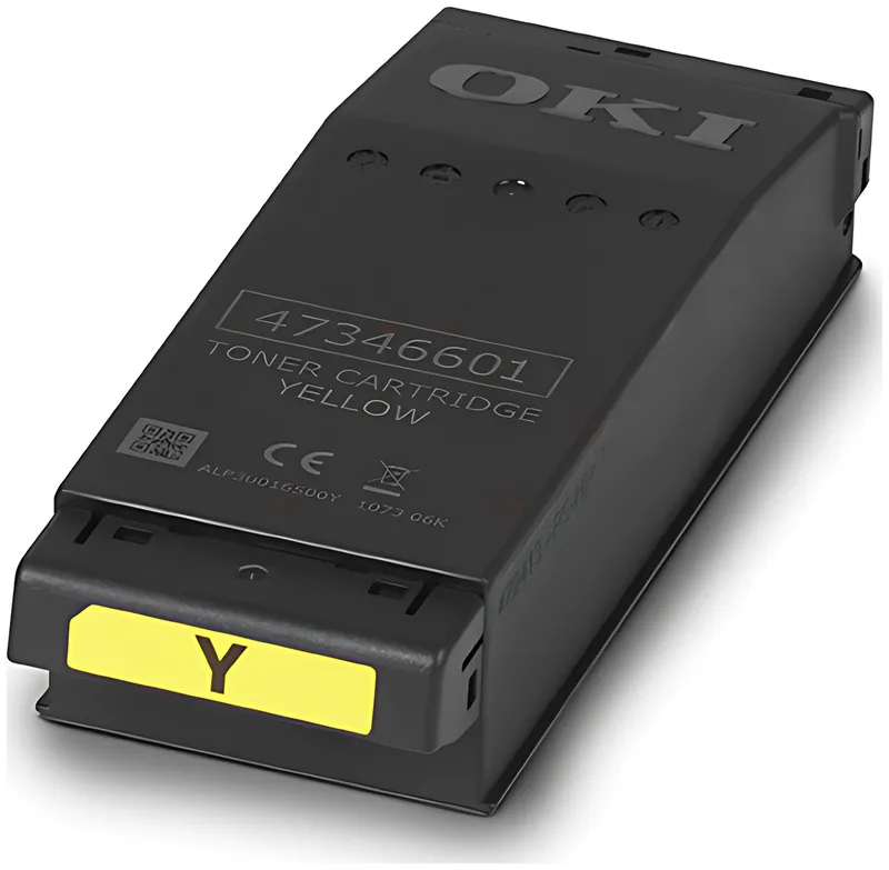 OKI 09006129 Toner-Kit gelb, 6.000 Seiten ISO/IEC 19752