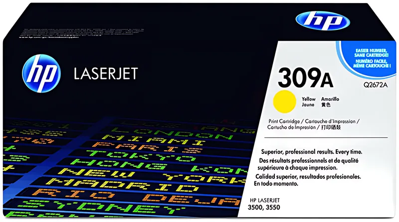 HP 309A Toner gelb