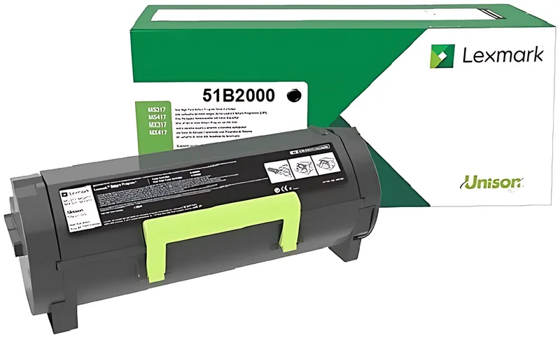 Lexmark 51B2000 Toner-Kit return program, 2.500 Seiten ISO/IEC 19752