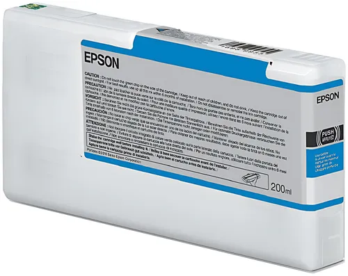 Epson C13T653200/T6532 Tintenpatrone cyan 200ml