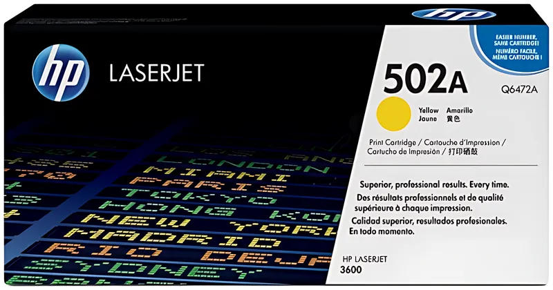 HP 502A Toner gelb