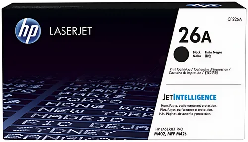 HP CF226A/26A Tonerkartusche, 3.100 Seiten ISO/IEC 19752