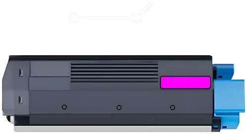 Kompatibel PRTO42127455 Toner magenta, 5.000 Seiten (ersetzt OKI 42127455)