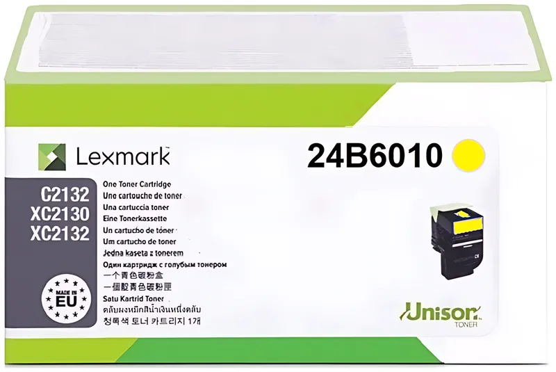 Lexmark 24B6010 Toner gelb, 3.000 Seiten