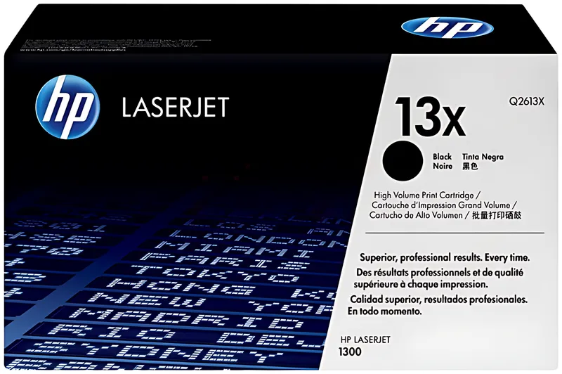 HP Q2613X/13X Tonerkartusche schwarz High-Capacity, 4.000 Seiten/5%