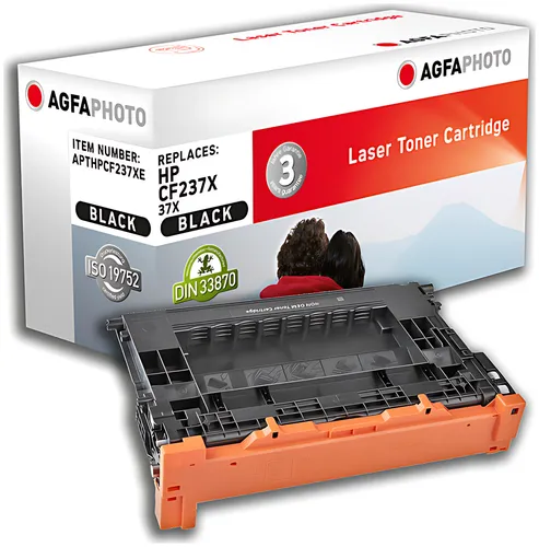 AgfaPhoto APTHPCF237XE Tonerkartusche, 25.000 Seiten 775 Gramm (ersetzt HP 37X/CF237X)