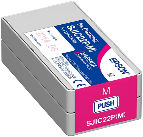 Epson C33S020603/SJI-C-22-P-(M) Tintenpatrone magenta 32.5ml