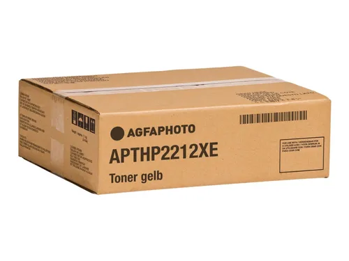 AgfaPhoto APTHP2212XE Tonerkartusche gelb High-Capacity, 2.450 Seiten 47 Gramm (ersetzt HP 207X/W2212X)