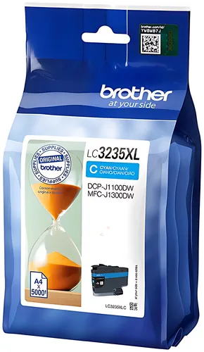 Brother LC-3235XLC Tintenpatrone cyan, 5.000 Seiten