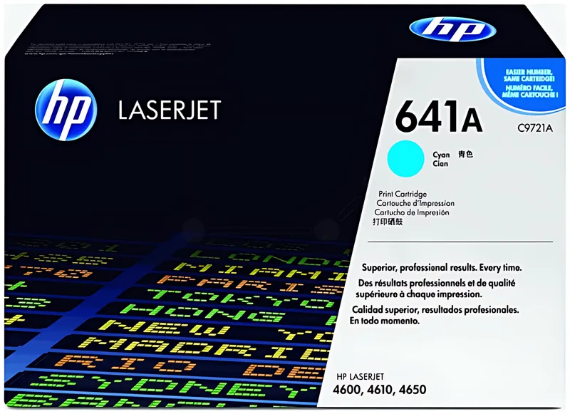 HP 641A Toner cyan