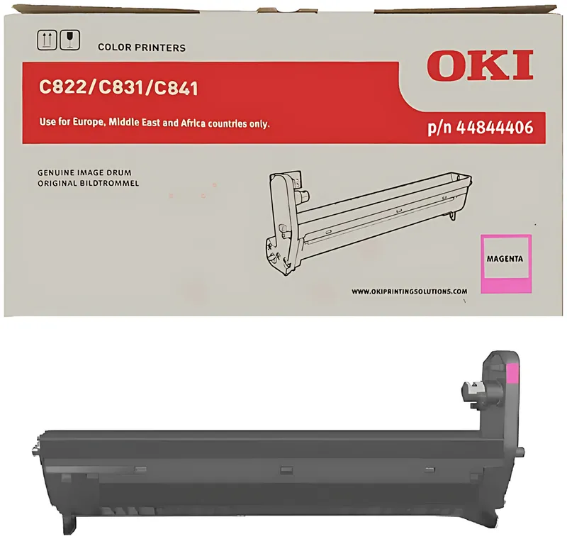 OKI 44844406 Drum Kit magenta, 30.000 Seiten ISO/IEC 19752