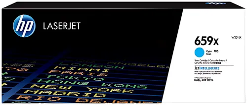 HP W2011X/659X Toner-Kit cyan High-Capacity, 29.000 Seiten ISO/IEC 19752