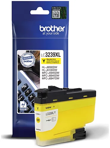 Brother LC-3239XLY Tintenpatrone gelb, 5.000 Seiten