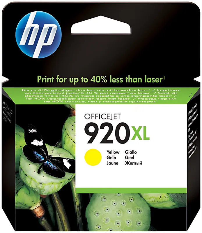 HP CD974AE/920XL Tintenpatrone gelb High-Capacity, 700 Seiten ISO/IEC 24711 6ml