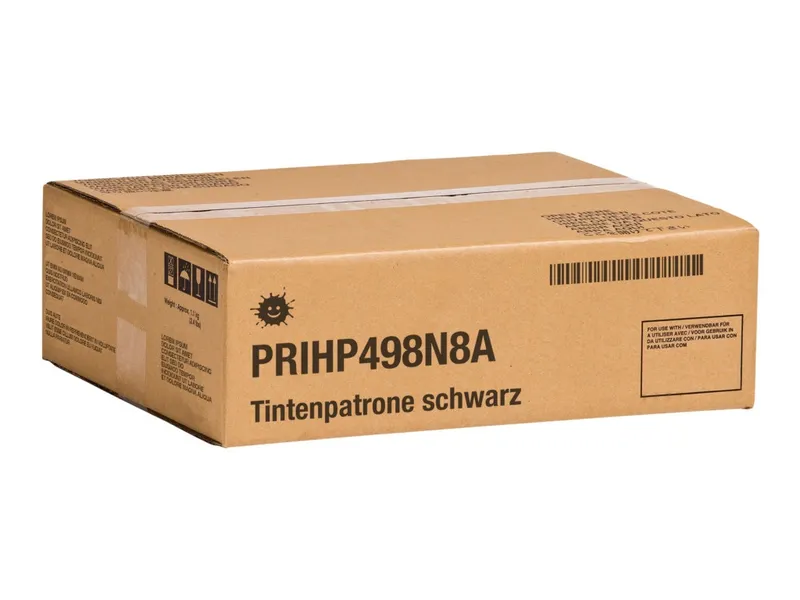 Kompatibel PRIHP498N8A Tintenpatrone schwarz 300ml (ersetzt HP 738)