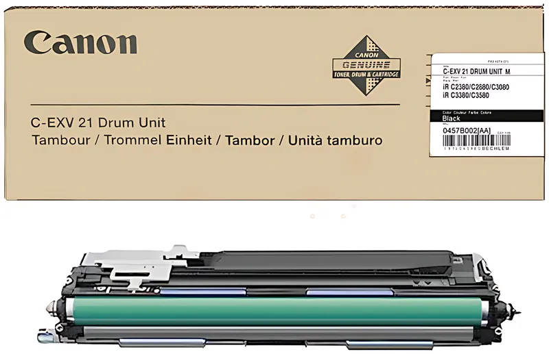 Canon 0456B002/C-EXV21 Drum Unit schwarz, 77.000 Seiten