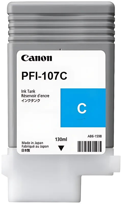 Canon 6706B001/PFI-107C Tintenpatrone cyan 130ml