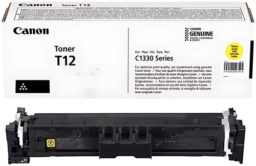 Canon 5095C006/T12 Tonerkartusche gelb, 5.300 Seiten ISO/IEC 19752