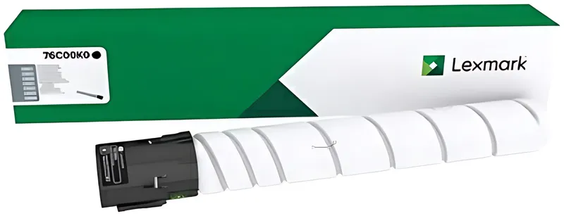 Lexmark 76C00K0 Toner-Kit schwarz, 18.500 Seiten ISO/IEC 19752