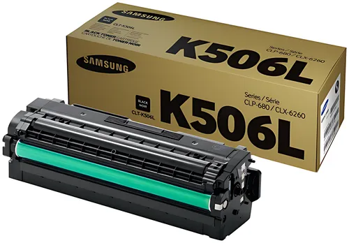 Samsung CLT-K506L/ELS/K506L Tonerkartusche schwarz, 6.000 Seiten ISO/IEC 19752