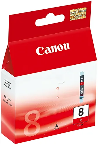 Canon 0626B001/CLI-8R Tintenpatrone rot, 5.790 Seiten 13ml