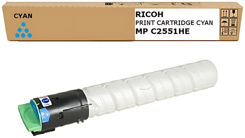 Ricoh 842064/TYPE MPC2551HE Toner cyan, 9.500 Seiten
