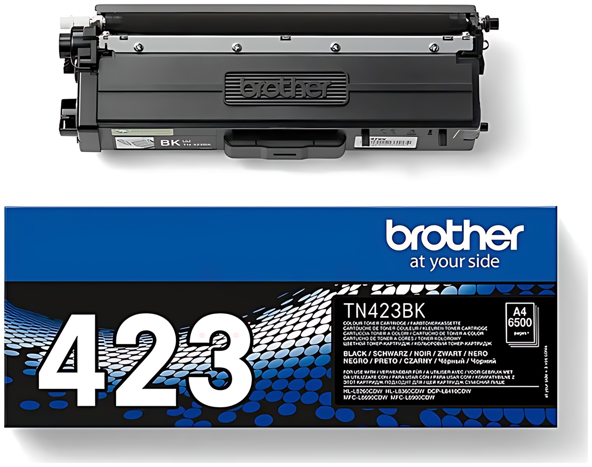 Brother TN-423BK Toner-Kit schwarz High-Capacity, 6.500 Seiten ISO/IEC 19752