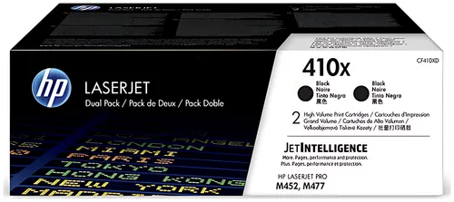 HP CF410XD/410X Tonerkartusche schwarz High-Capacity Doppelpack, 2x6.500 Seiten ISO/IEC 19798 VE=2
