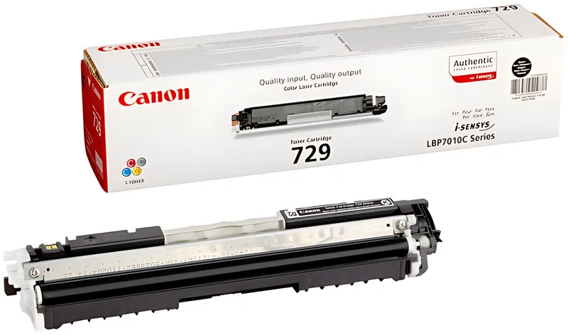 Canon 4370B002/729BK Toner schwarz, 1.200 Seiten ISO/IEC 19798