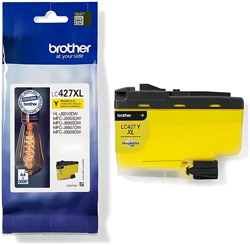 Brother LC-427XLY Tintenpatrone gelb High-Capacity, 5.000 Seiten ISO/IEC 24711