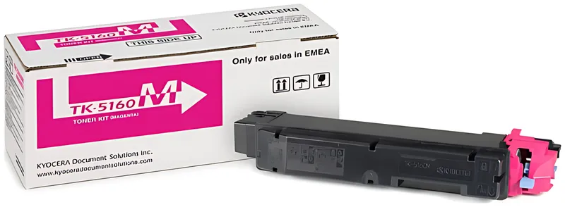 Kyocera 1T02NTBNL0/TK-5160M Toner-Kit magenta, 12.000 Seiten ISO/IEC 19798