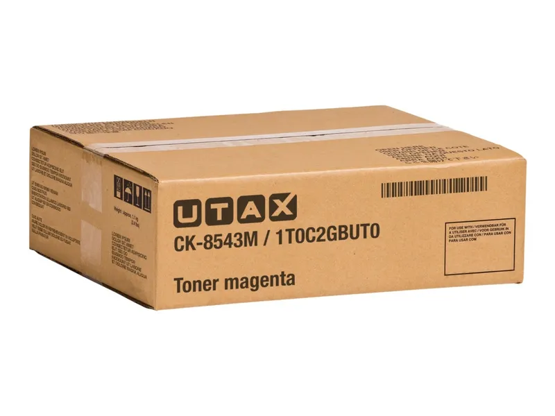 Utax 1T0C2GBUT0/CK-8543M Toner-Kit magenta, 24.000 Seiten/5%