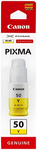 Canon 3405C001/GI-50Y Tintenflasche gelb, 7.700 Seiten ISO/IEC 19752 70ml