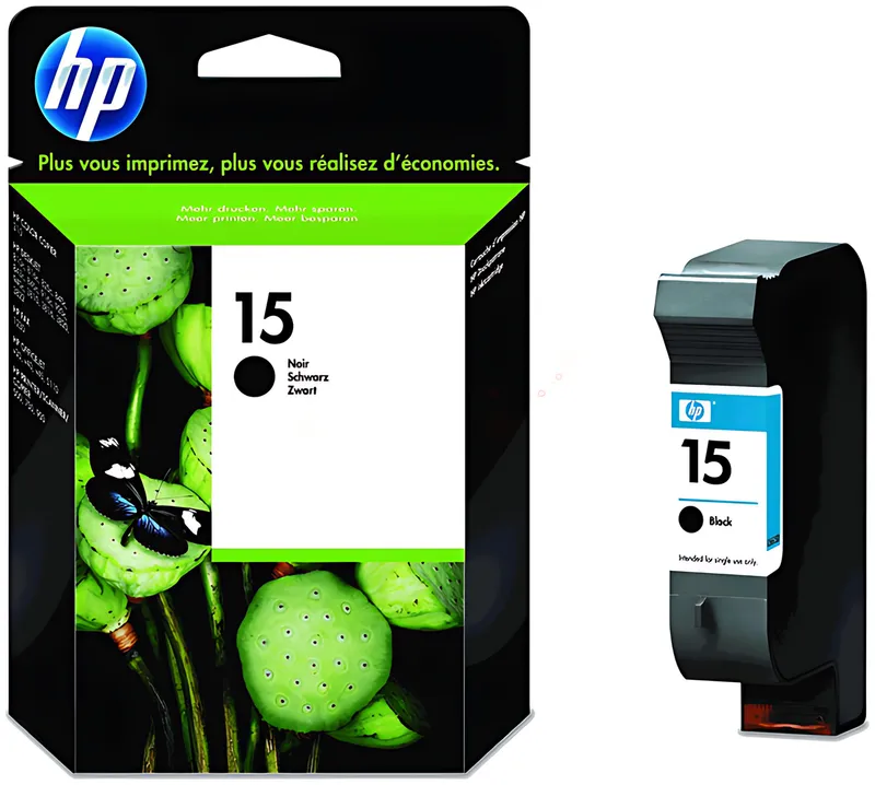 HP C6615DE/15 Druckkopfpatrone schwarz, 500 Seiten ISO/IEC 24711 25ml