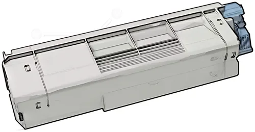 Kompatibel PRTO43865724 Toner schwarz, 8.000 Seiten (ersetzt OKI 43865724)