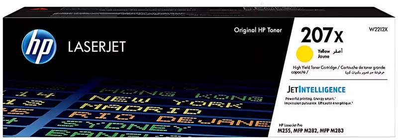 HP 207X Toner gelb